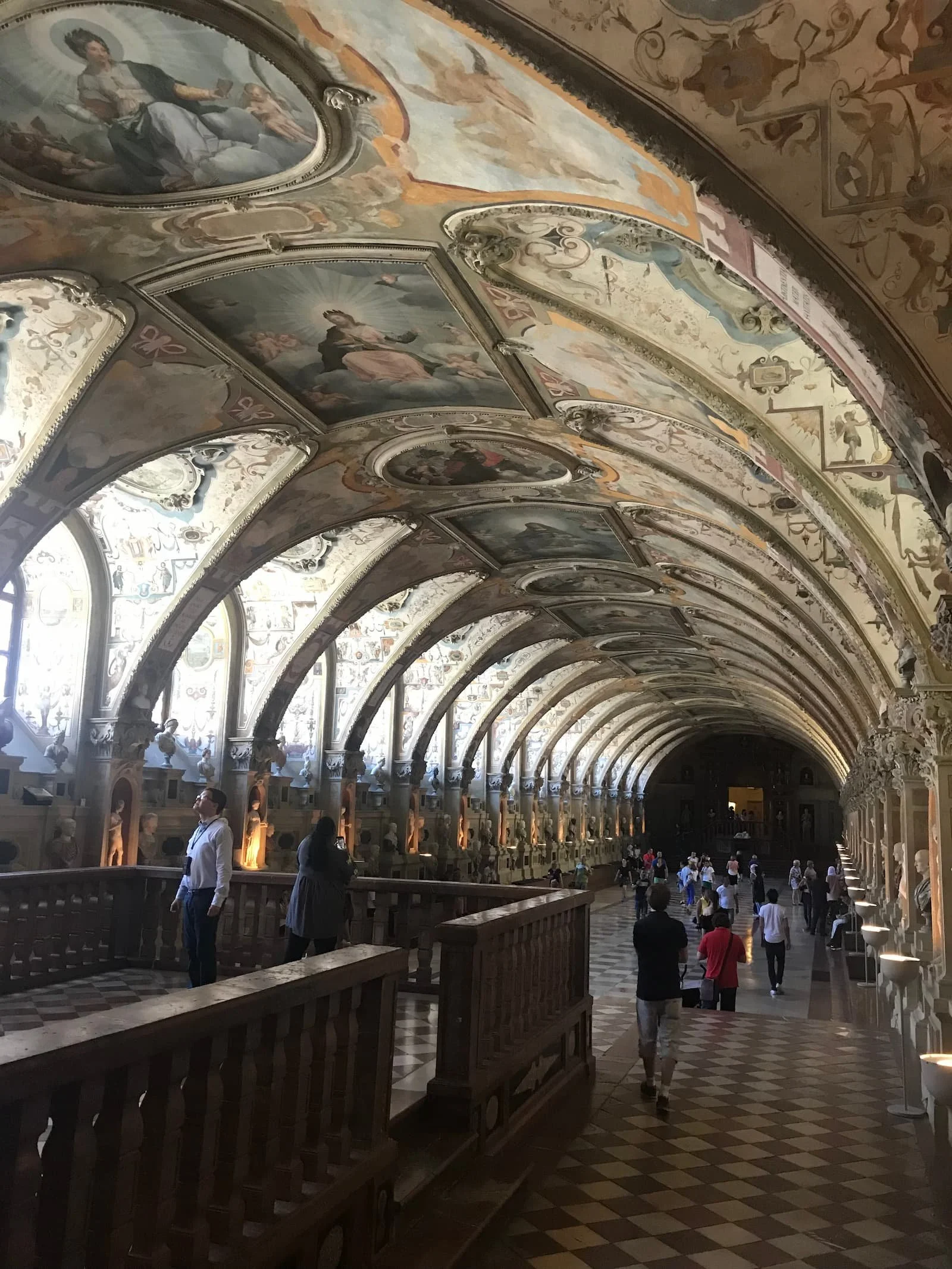 The Antiquarium in the Munich Residenz.