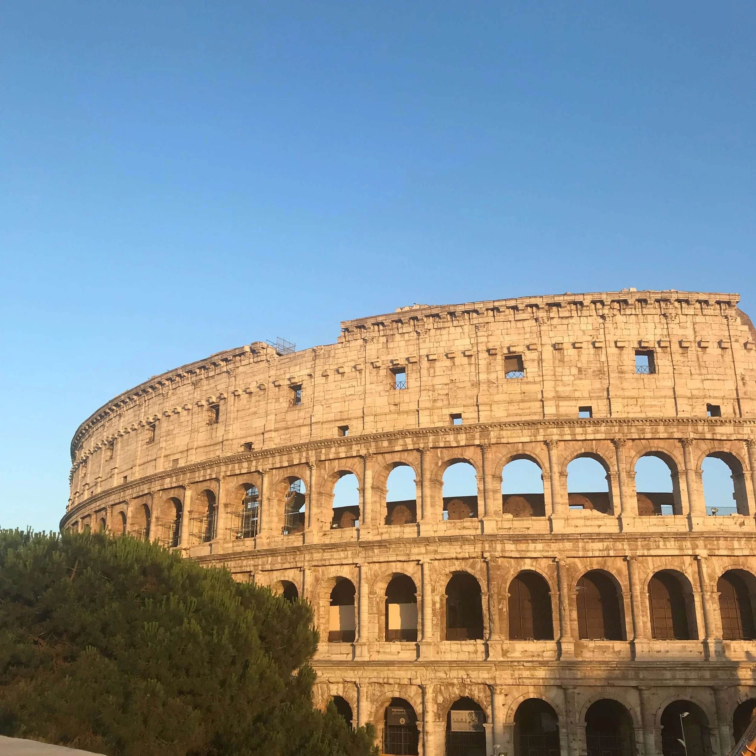 2 week european vacation itinerary rome colosseum