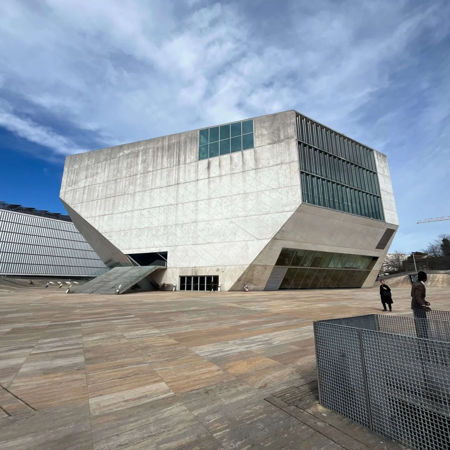The exterior of Casa da Música.