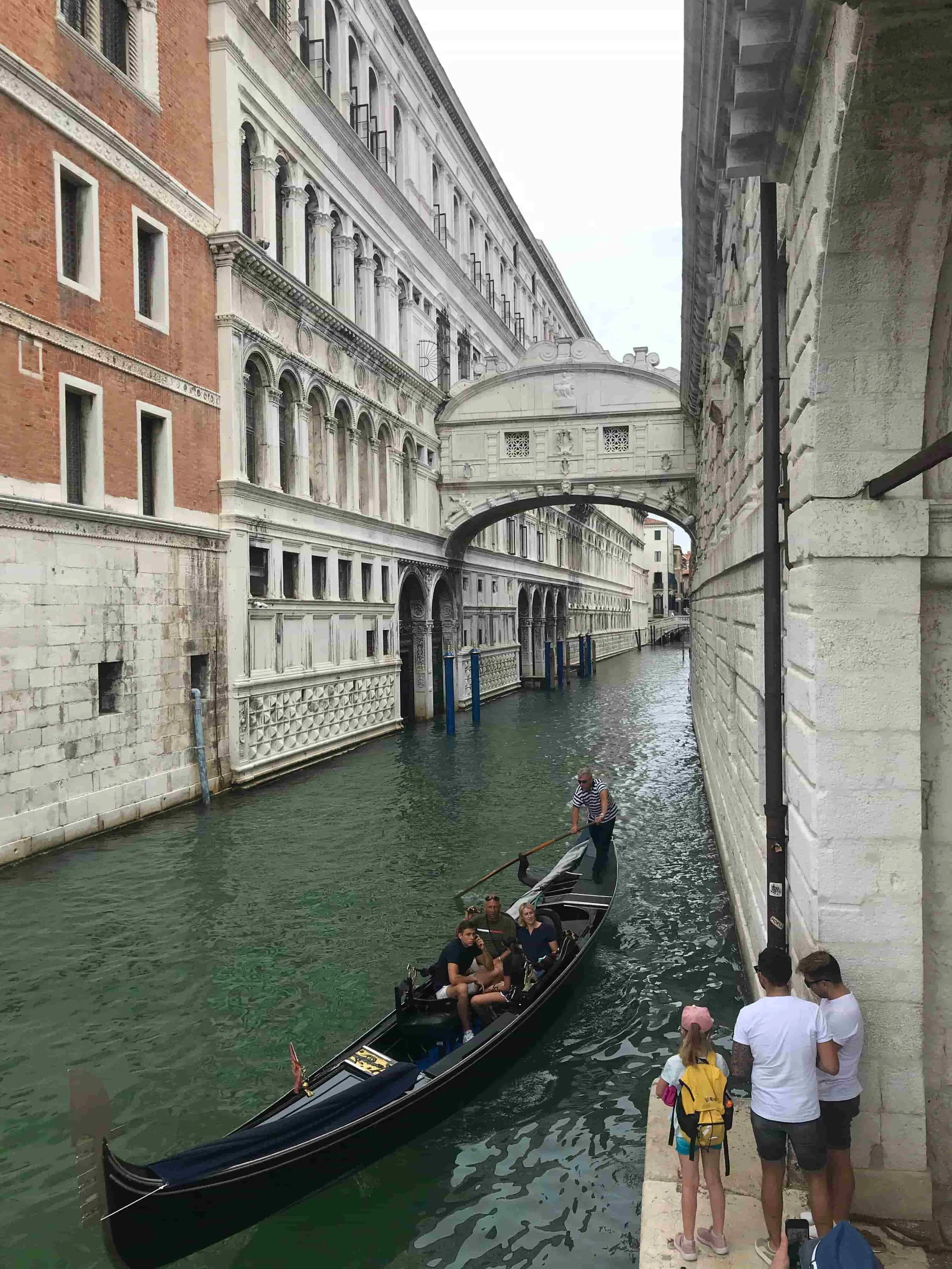 3 days in venice bridge of sighs