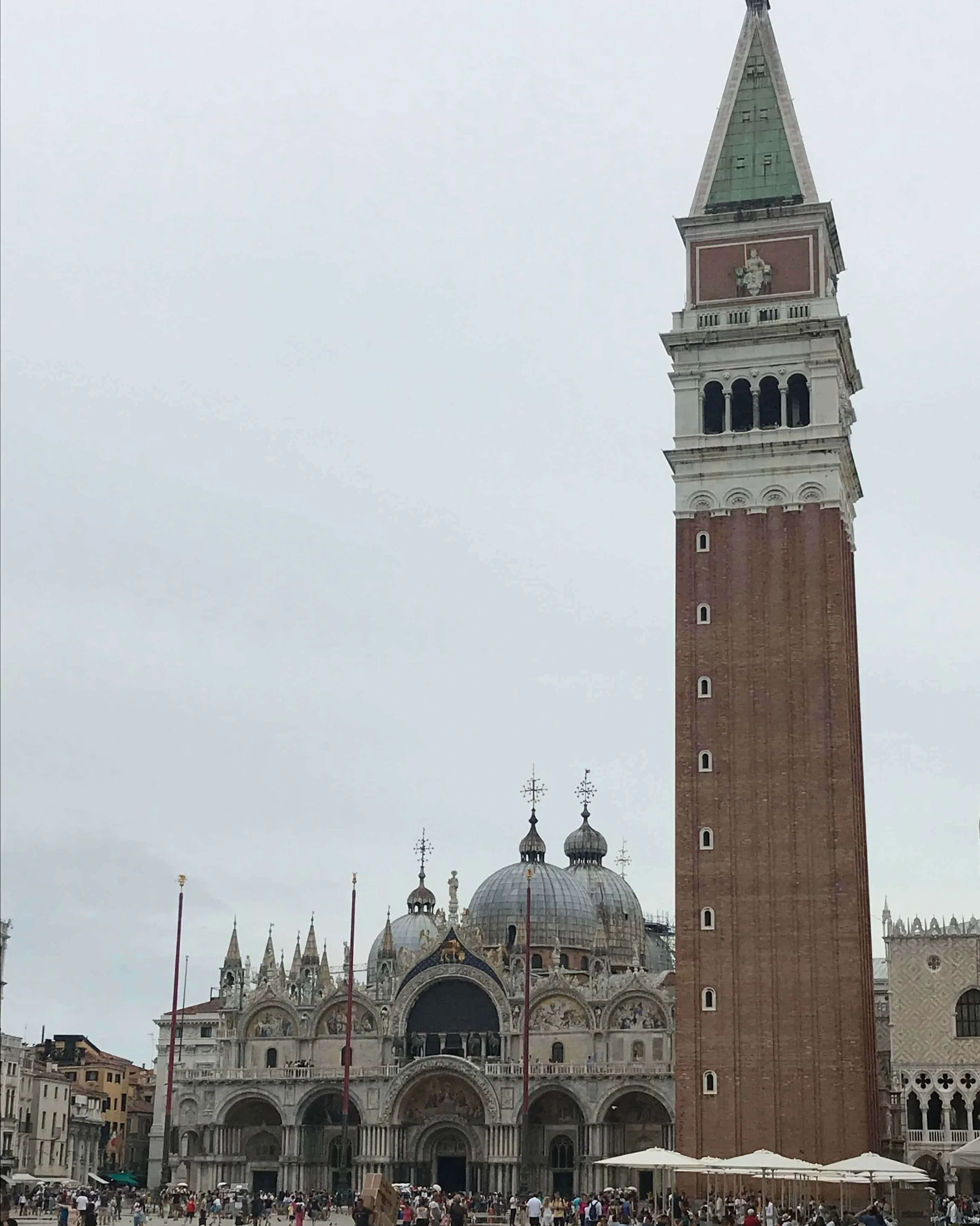 St. Mark's Basilica and its Campanile.