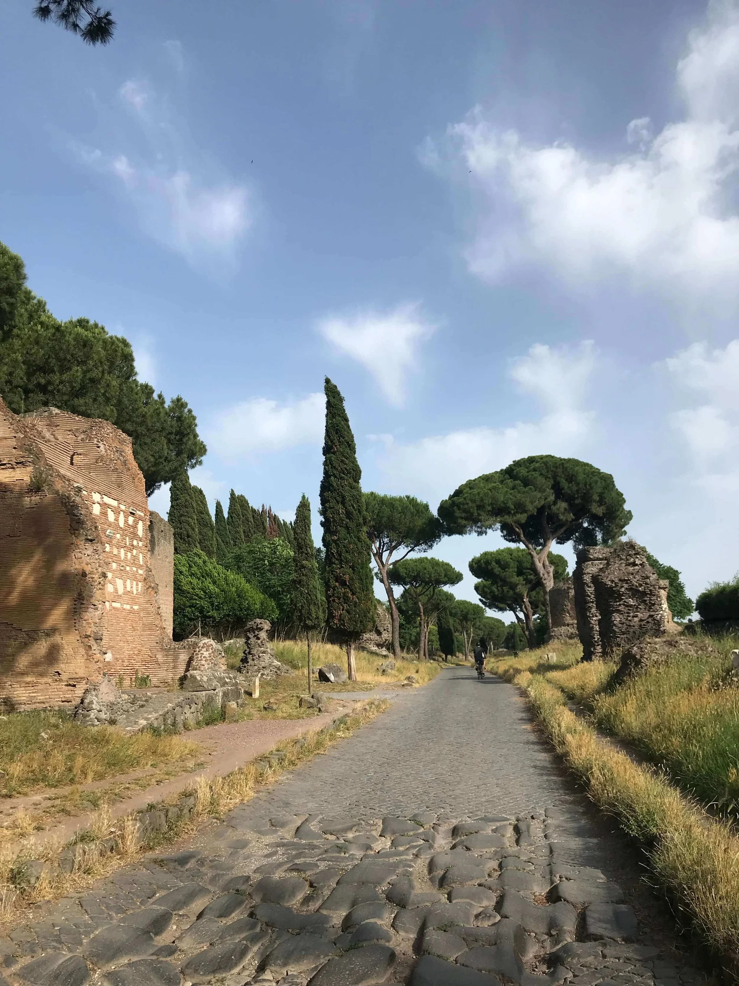 5 day rome itinerary appian way path