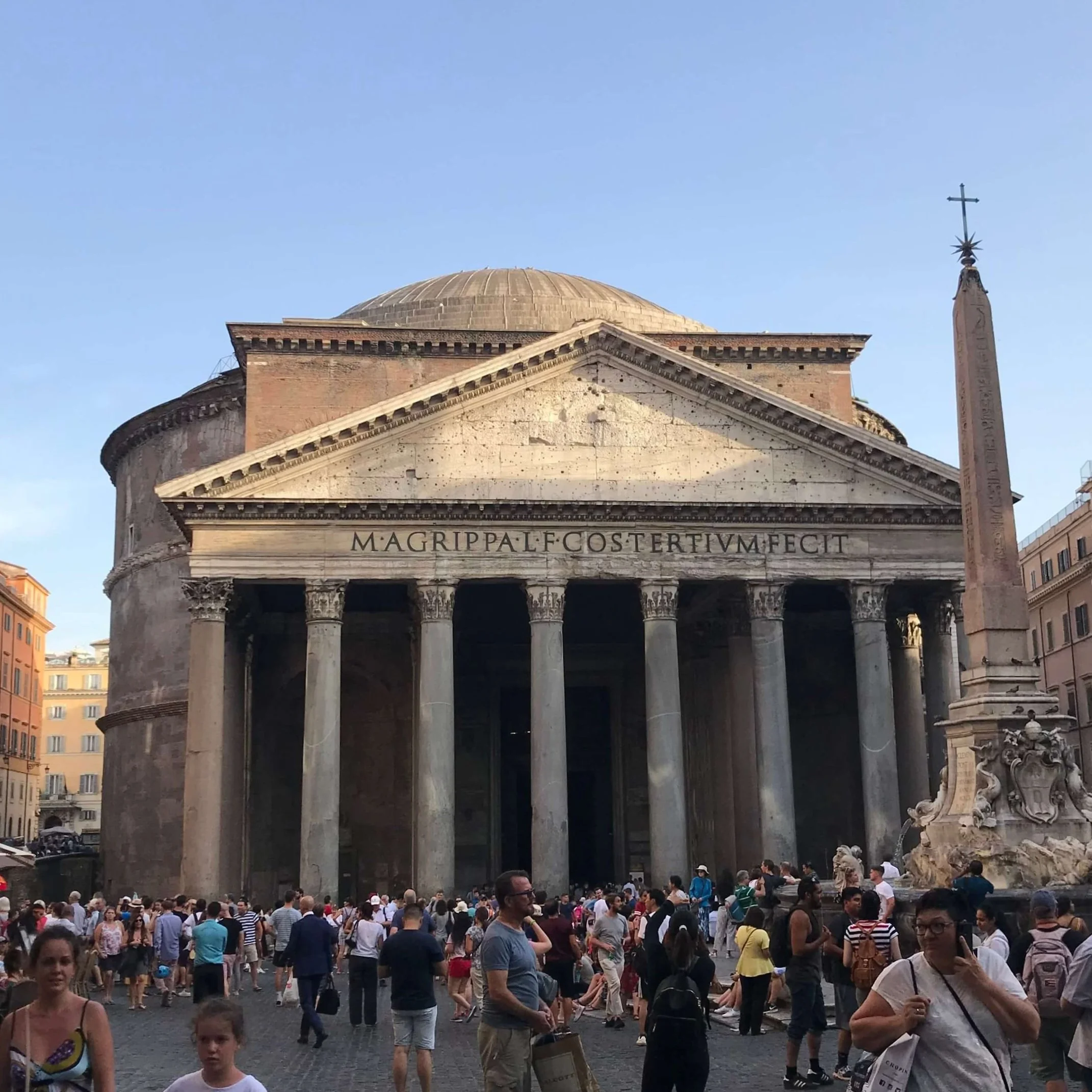 5 day rome itinerary pantheon exterior