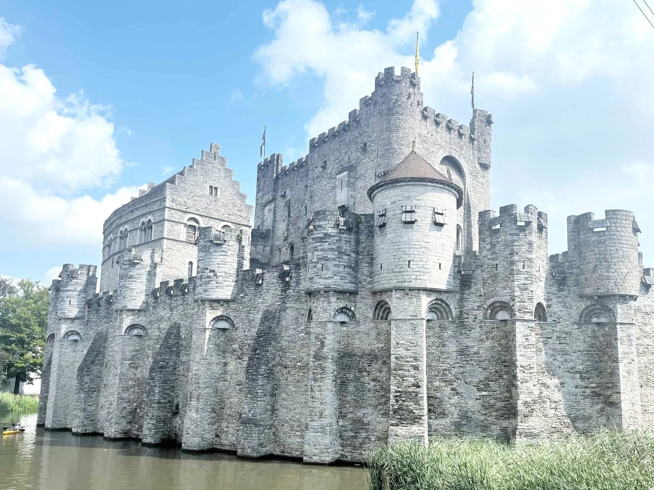 Castle Gravensteen from the bridge (1)