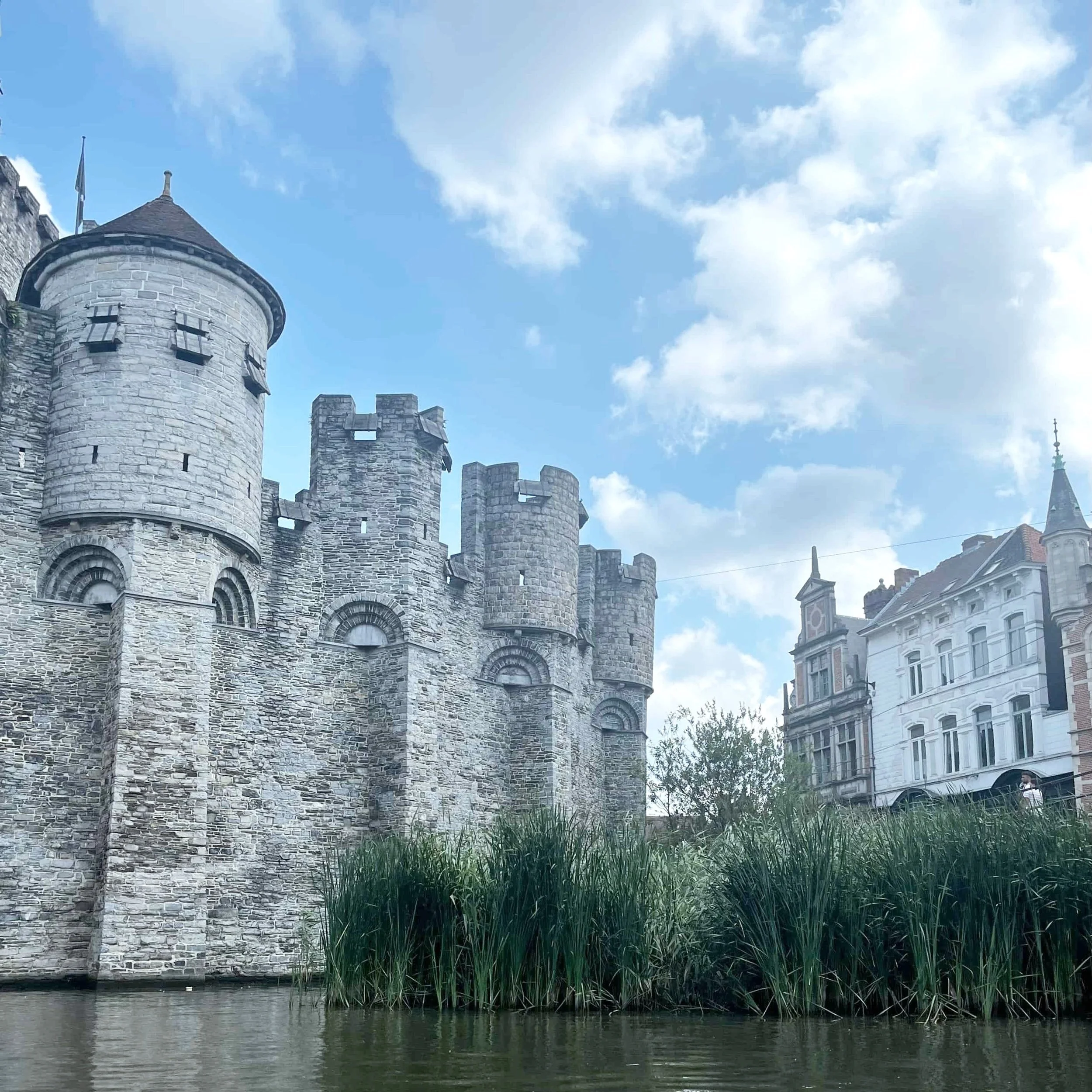 Castle Gravensteen from the water (1)