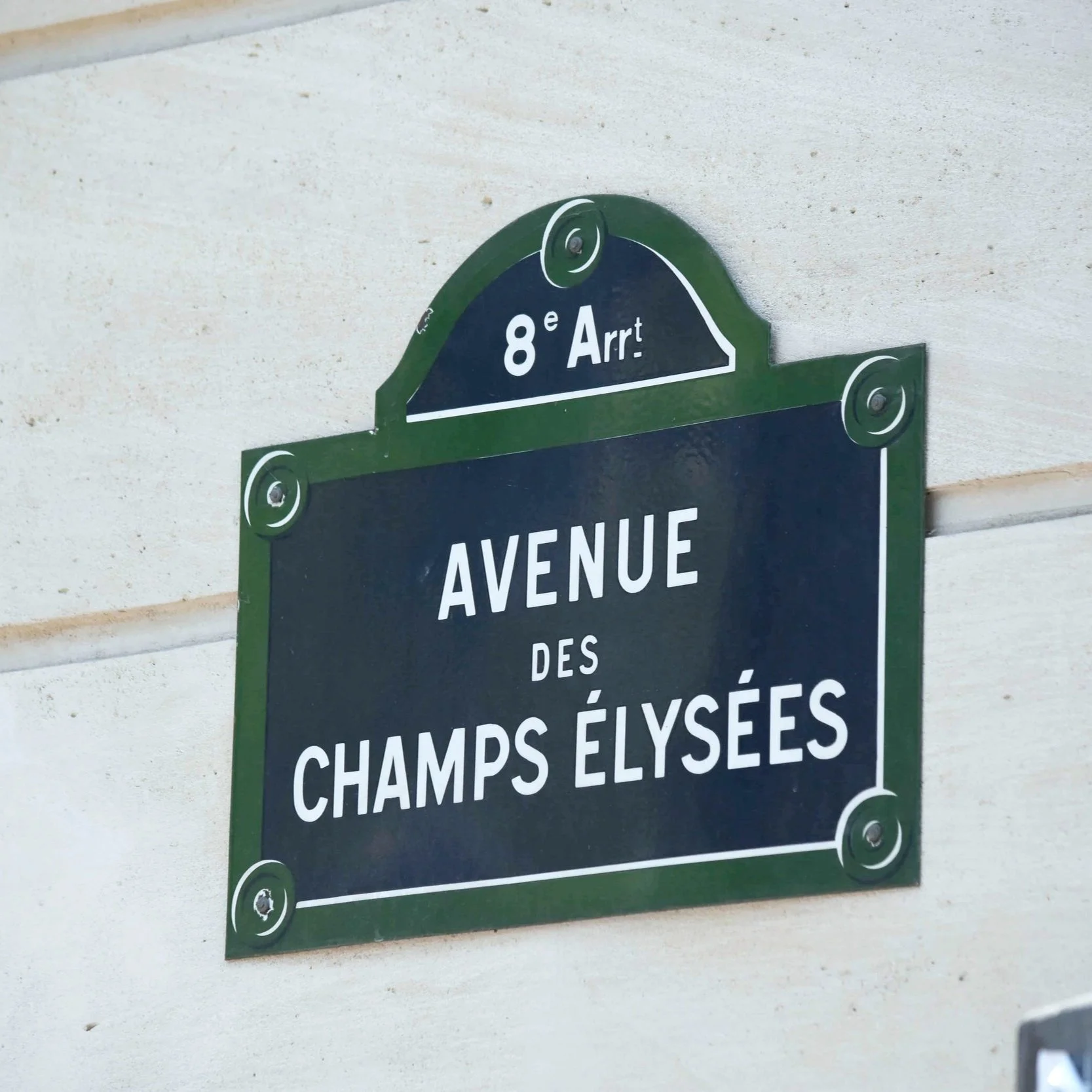 Champs Élysée Sign 2
