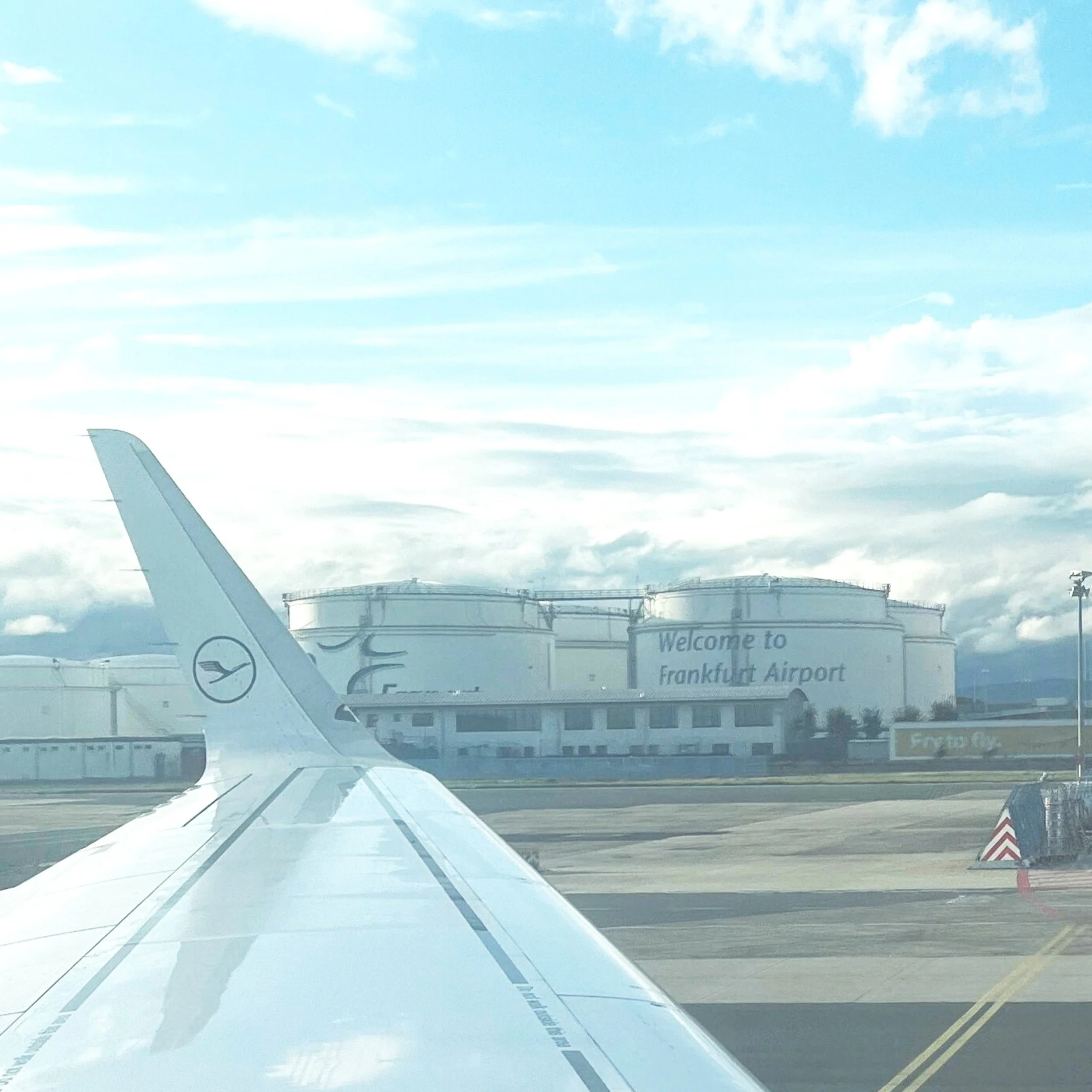Lufthansa Welcome to Frankfurt Airport