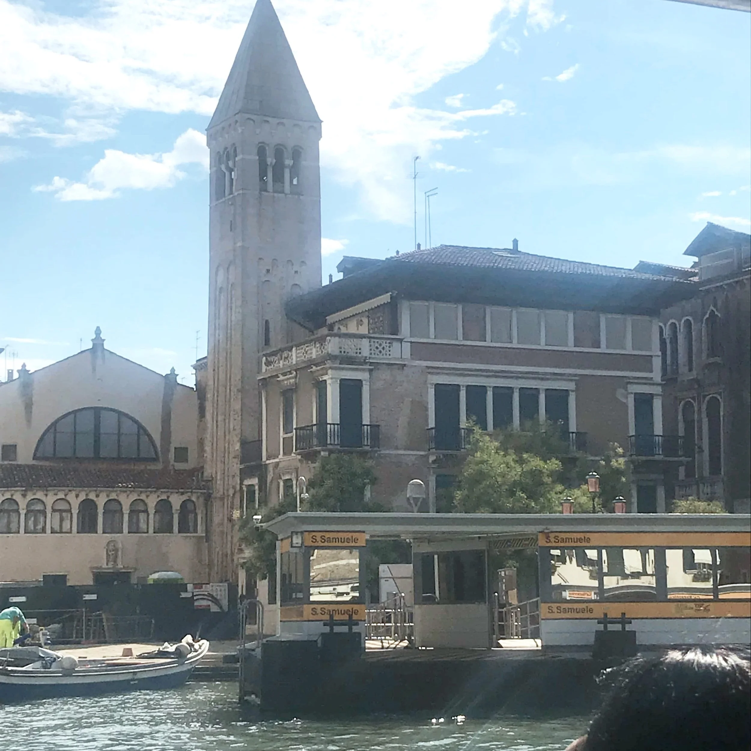 S. Samuele Vaporetto Stop in Venice (1)