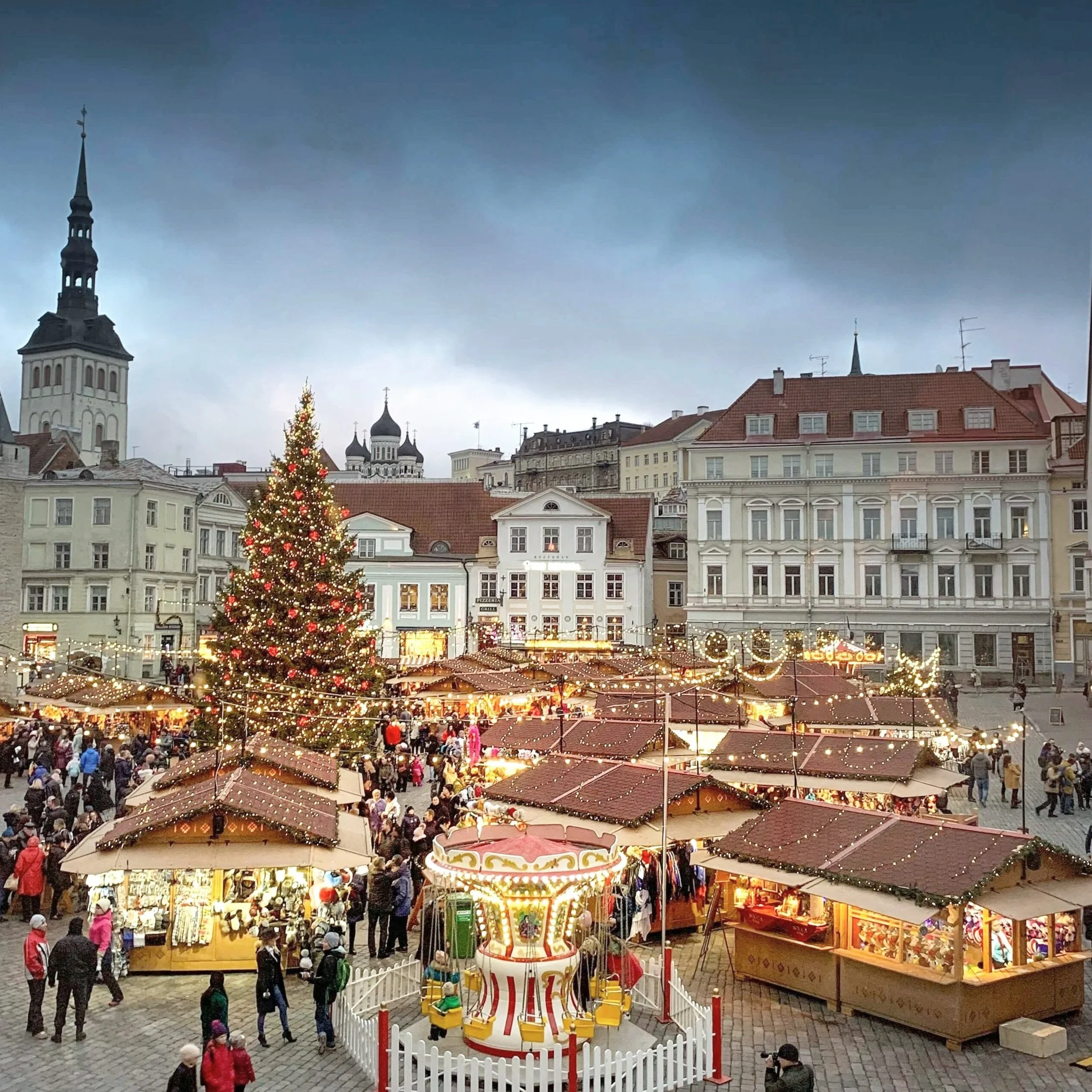 The Tallinn Christmas Market.