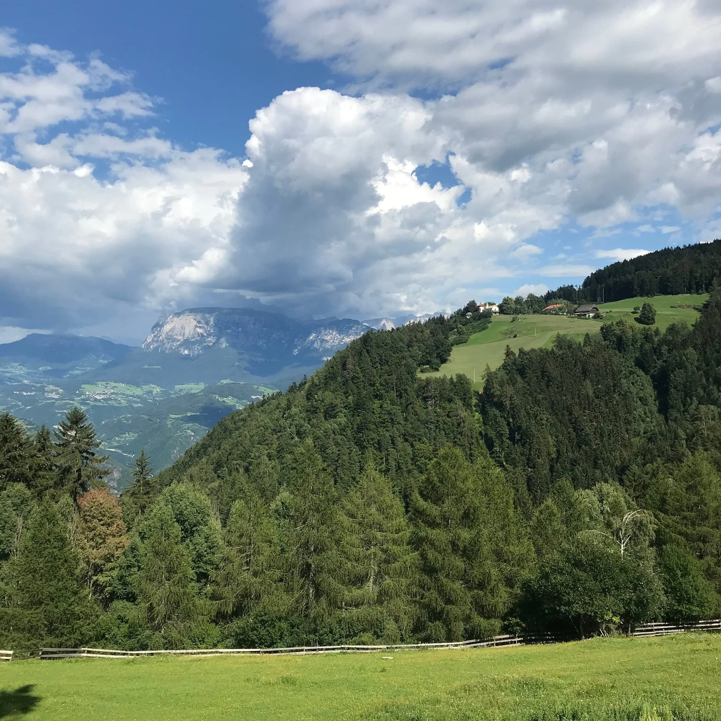 View of Dolomites from Gasthof Kohlern (1)