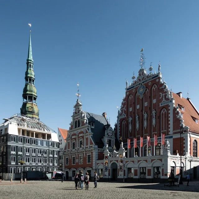 The Old Town of Riga, Latvia.