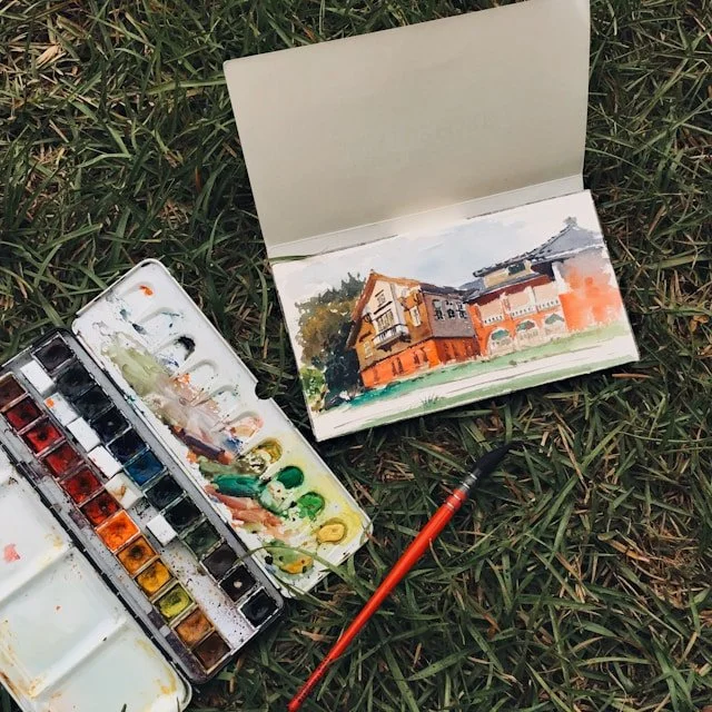 Arts travel packing list watercolor plein air