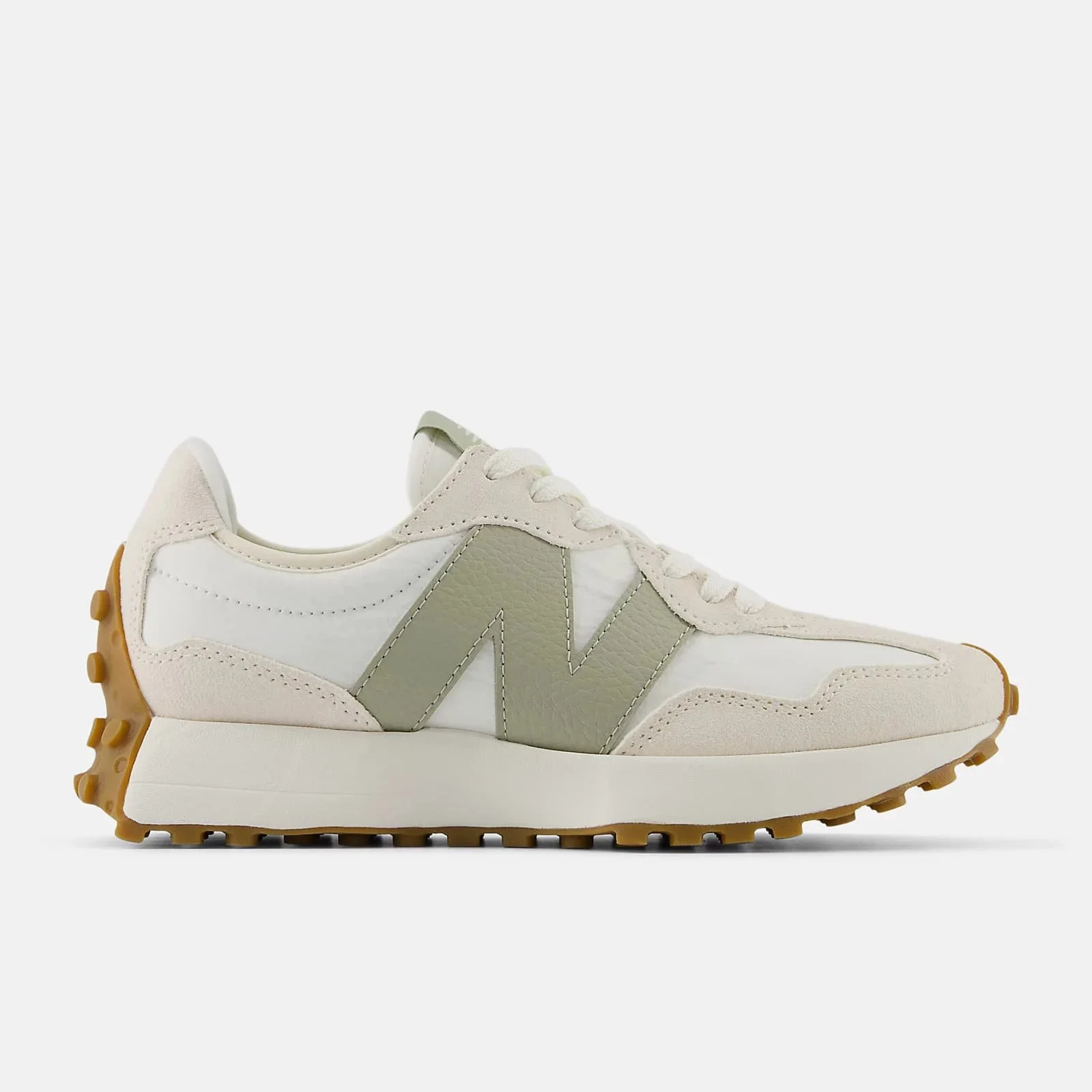 New Balance’s retro-inspired 327 travel sneaker.