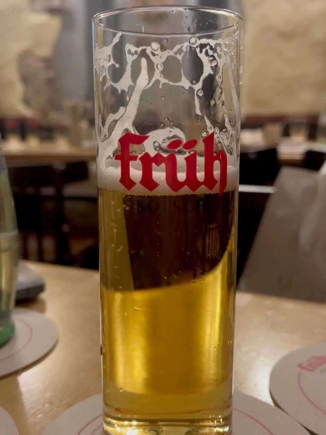 Cologne germany kölsch beer stange