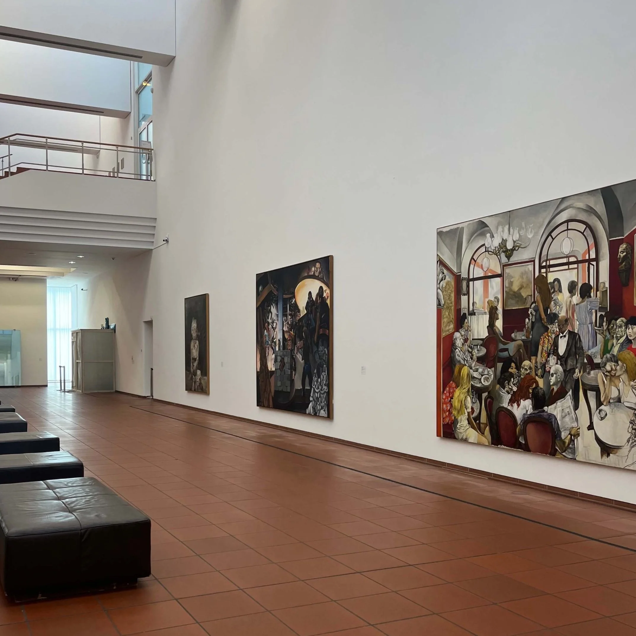 Cologne germany museum ludwig interior 1