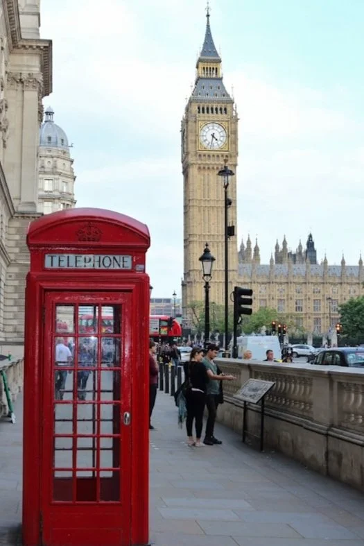 Europe travel planning big ben