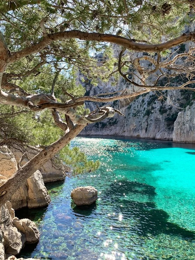 Calanques Nation Park outside of Marseille, France.