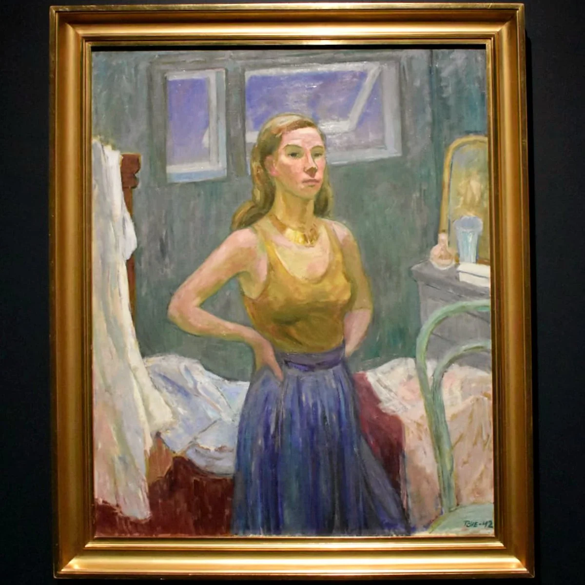 Helsinki finland tove jansson selfportrait ateneum