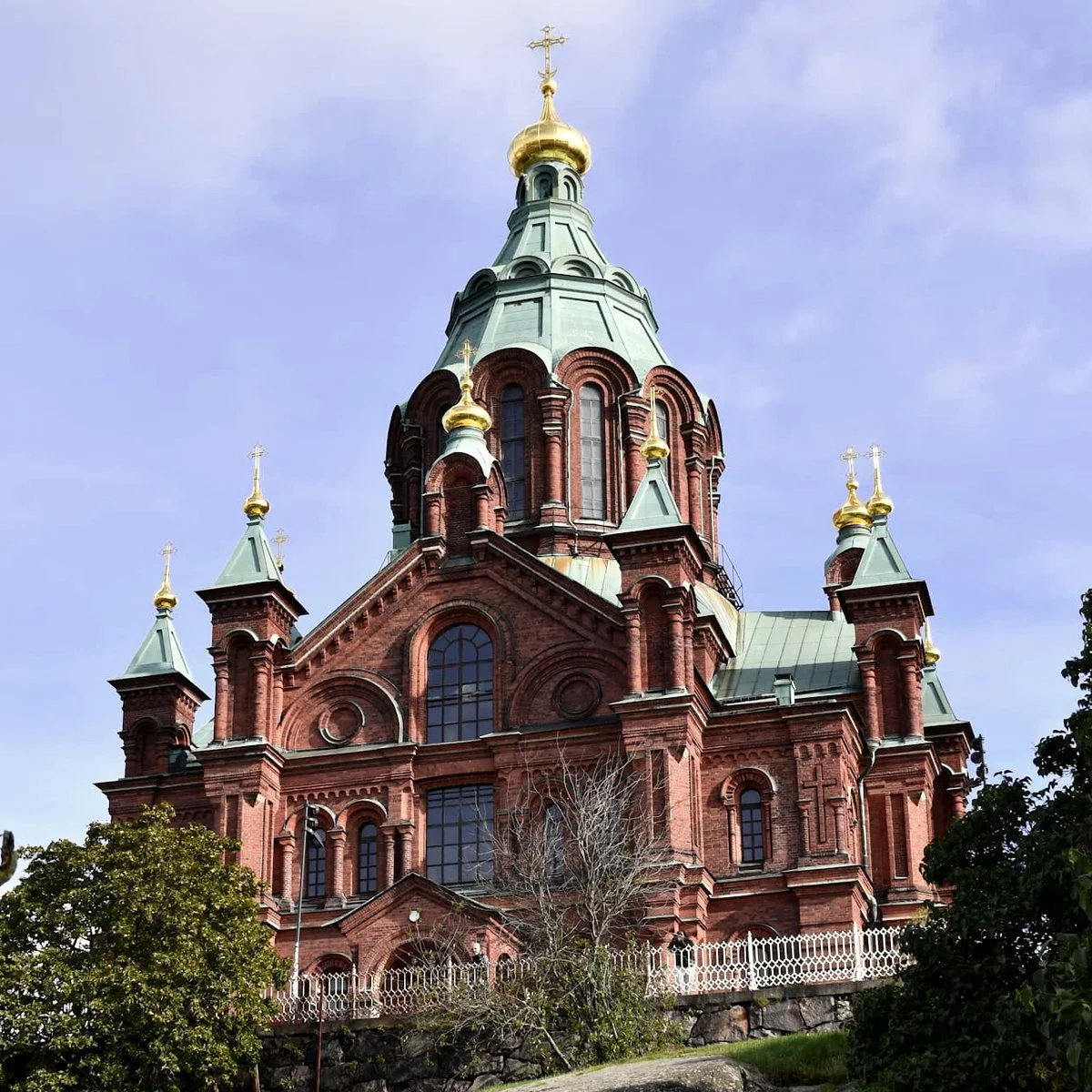 Helsinki finland uspenksi cathedral