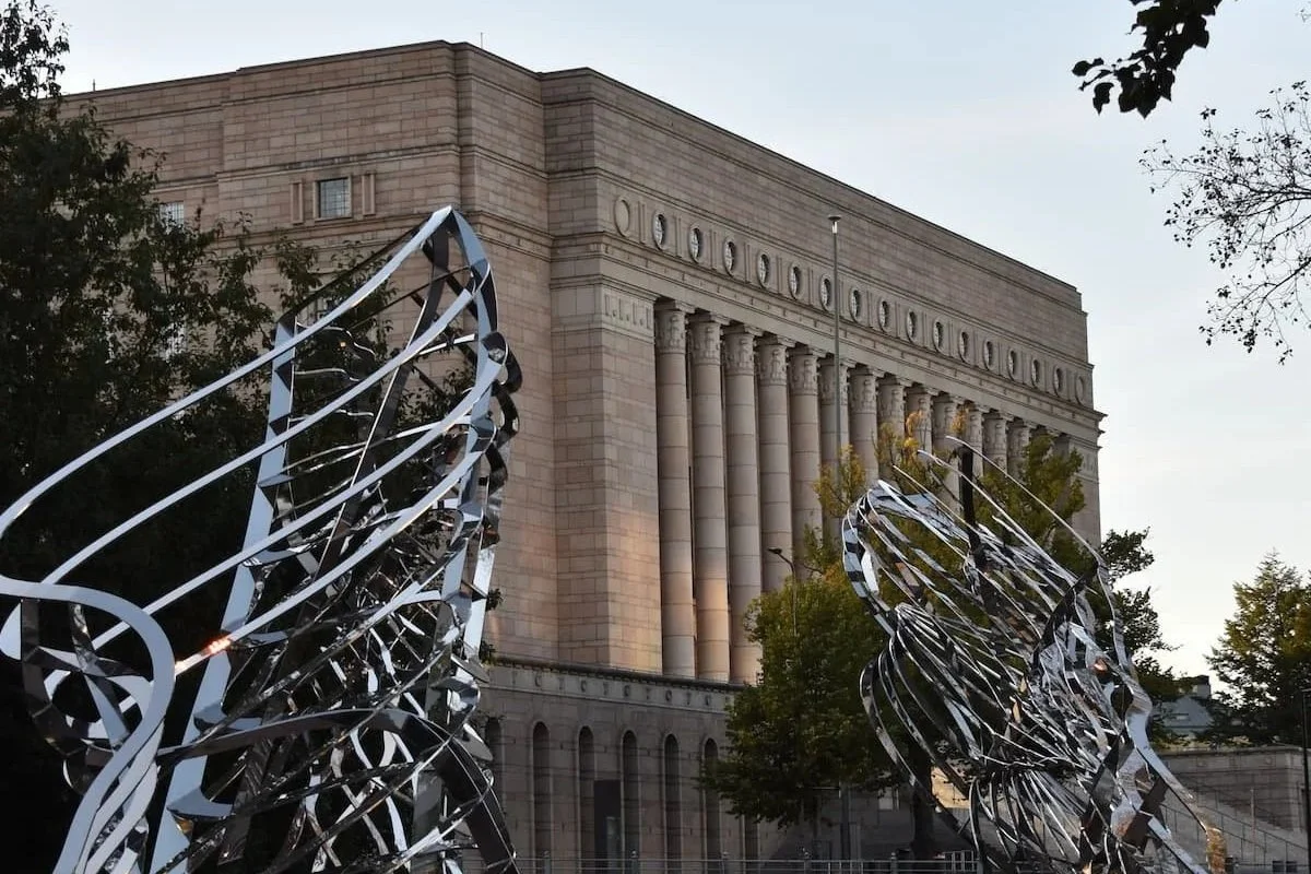 Helsinki parliament house