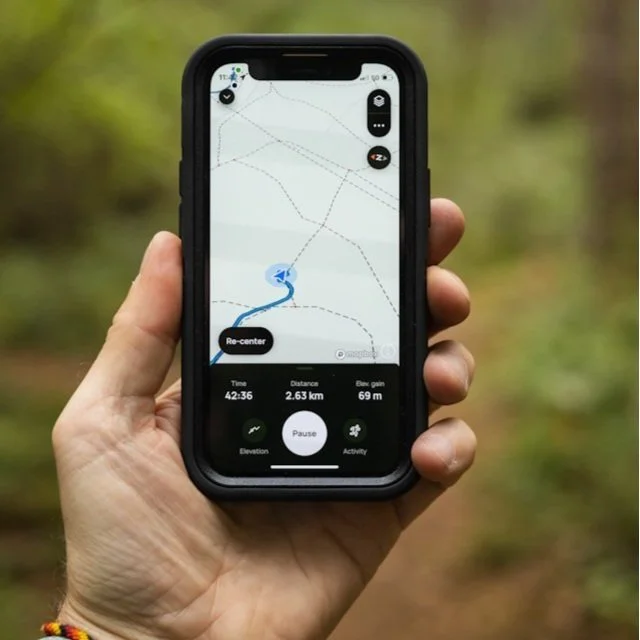 Hiking packing list navigation app alltrails