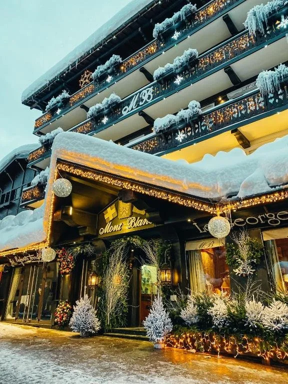 Hôtel Mont-Blanc is an iconic four-star hotel in the center of town.