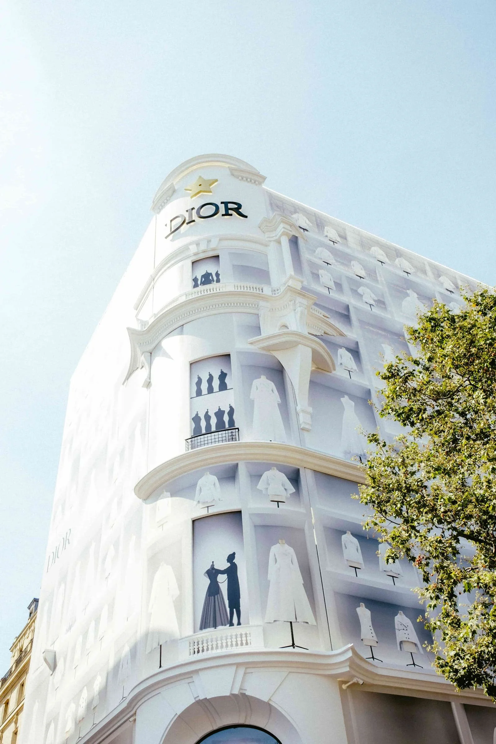 The Dior flagship boutique in Paris.