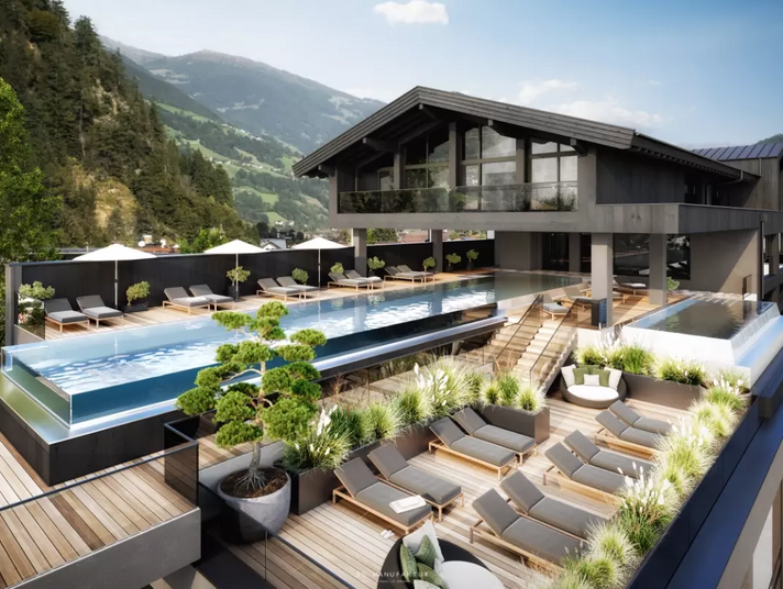 The Neuhaus Zillertal Resort in Mayrhofen, Austria.