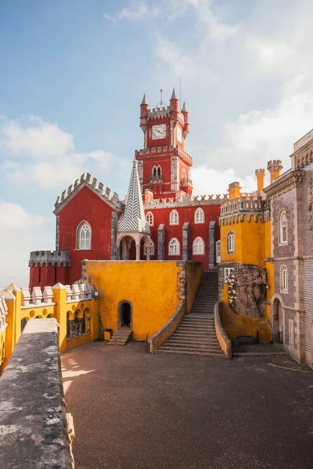 Pena Palace in Sintra, Portugal.