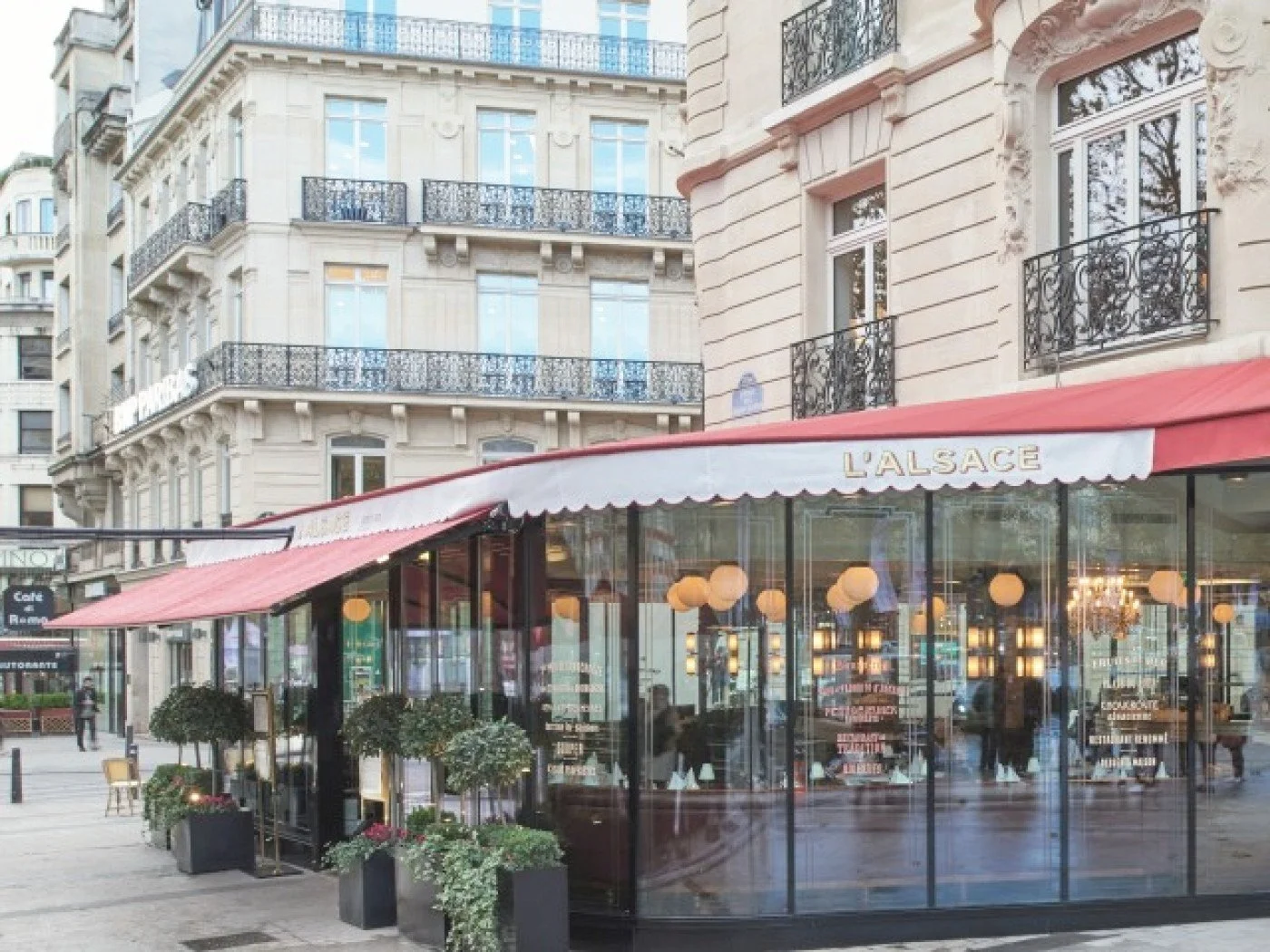 Service continu paris brasserie alsace