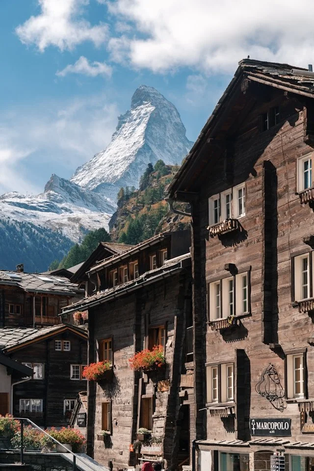 The Matterhorn in Zurich, Switzerland.