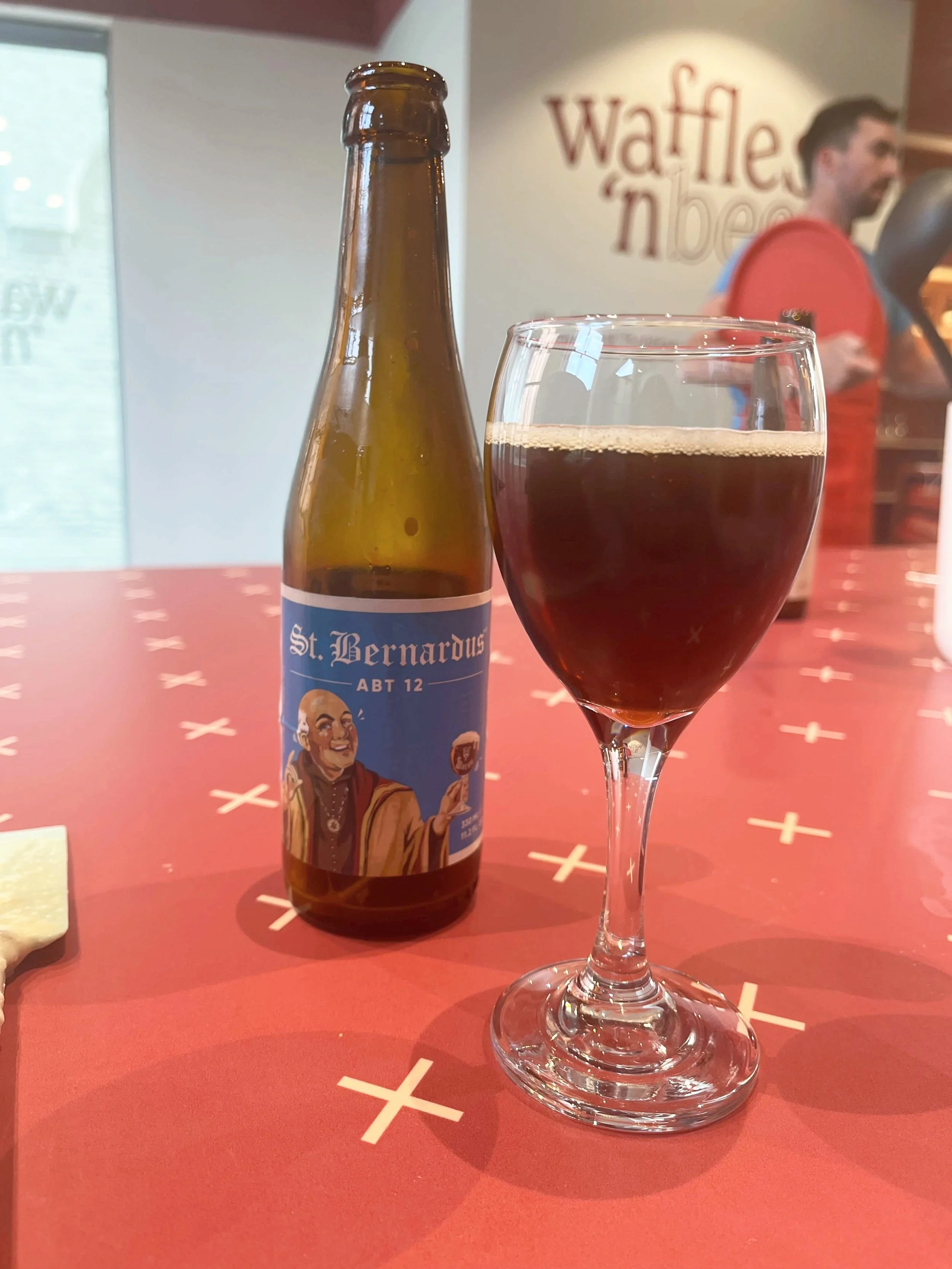 Waffles n beer ghent st bernardius