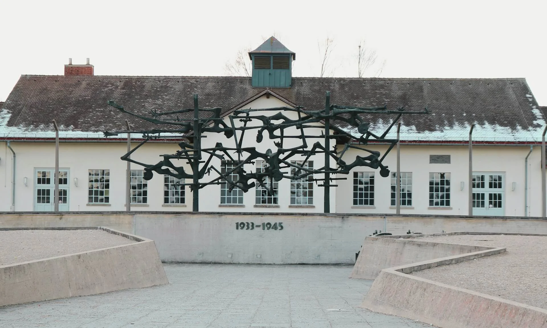 The Dachau Concentration Camp Memorial Site.