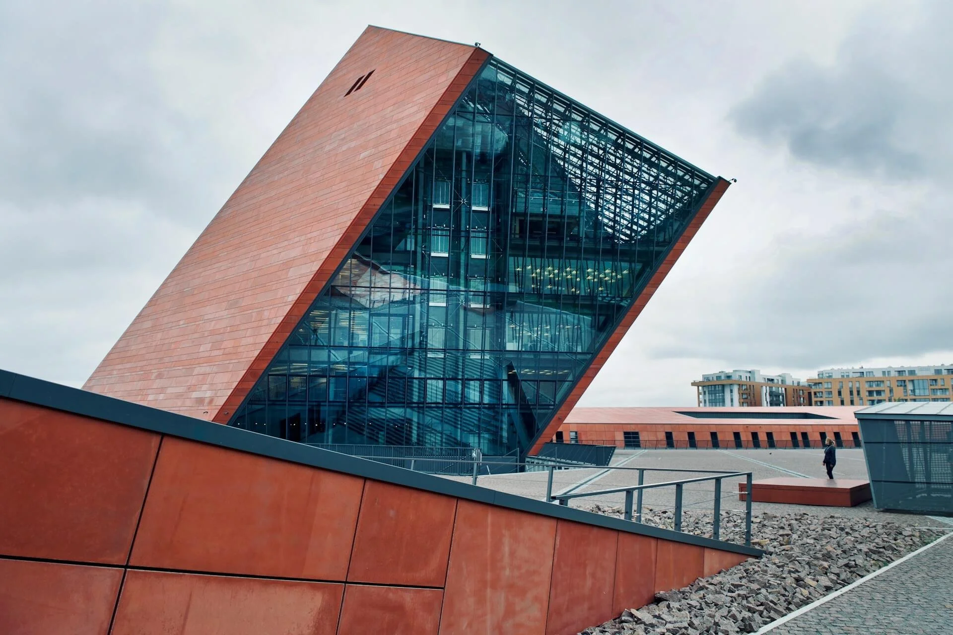 The Museum of the Second World War in Gdansk, Poland.