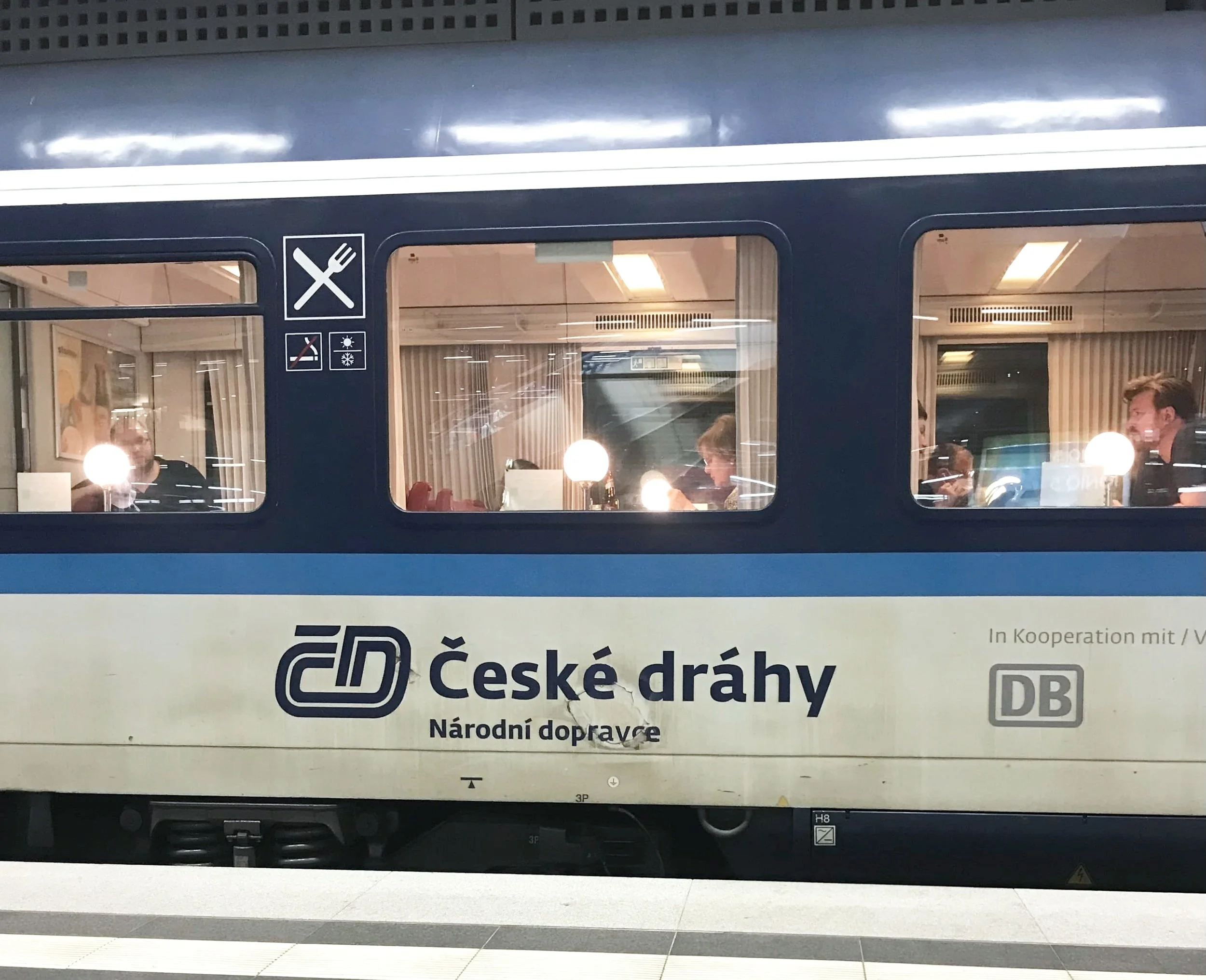 České dráhy Train Cafe Car (1)